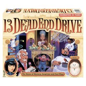 13 Dead End Drive Board Game | The Deduction Game of Suspicion